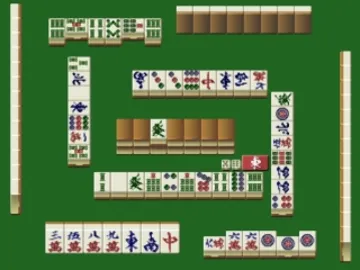 Mahjong Gokuu Tenjiku (JP) screen shot game playing